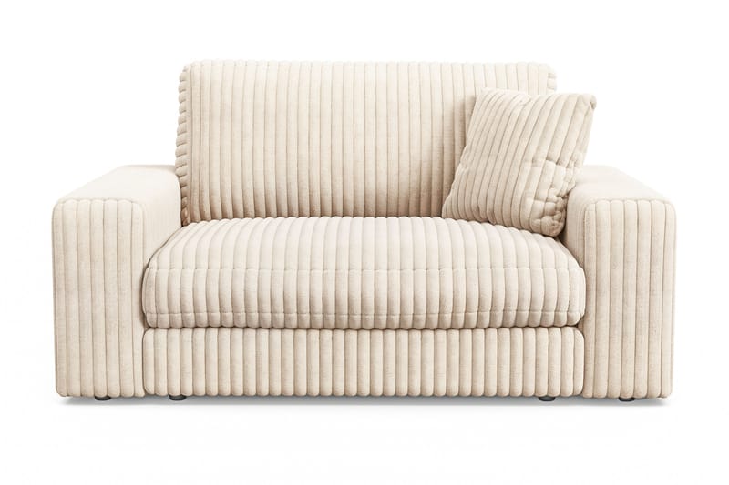 Arken Lyx Stor Djup Fåtölj i Manchester - Beige - Möbler - Stolar & fåtöljer - Fåtölj