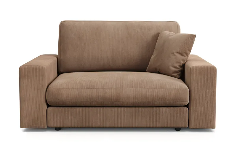 Arken Lyx Stor Djup Fåtölj i Manchester - Brun - Möbler - Stolar & fåtöljer - Fåtölj