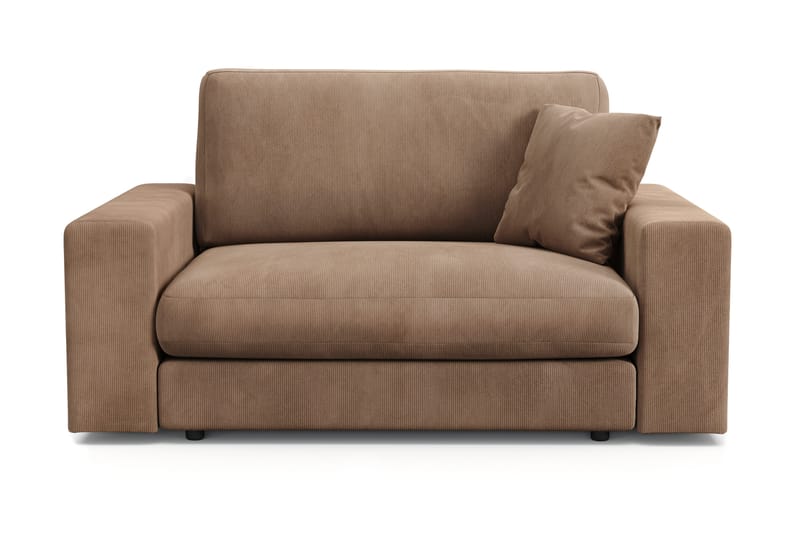 Arken Lyx Stor Djup Fåtölj i Manchester - Brun - Möbler - Stolar & fåtöljer - Fåtölj