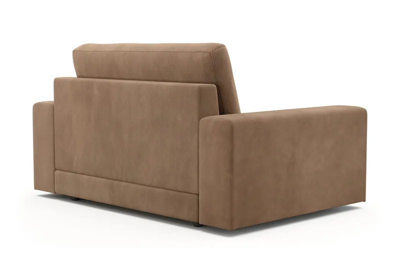 Arken Lyx Stor Djup Fåtölj i Manchester - Brun - Möbler - Stolar & fåtöljer - Fåtölj