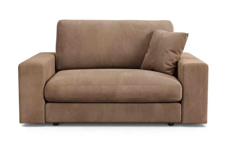 Arken Lyx Stor Djup Fåtölj i Manchester - Brun - Möbler - Stolar & fåtöljer - Fåtölj