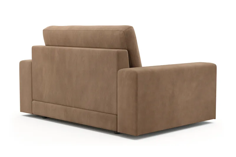 Arken Lyx Stor Djup Fåtölj i Manchester - Brun - Möbler - Stolar & fåtöljer - Fåtölj
