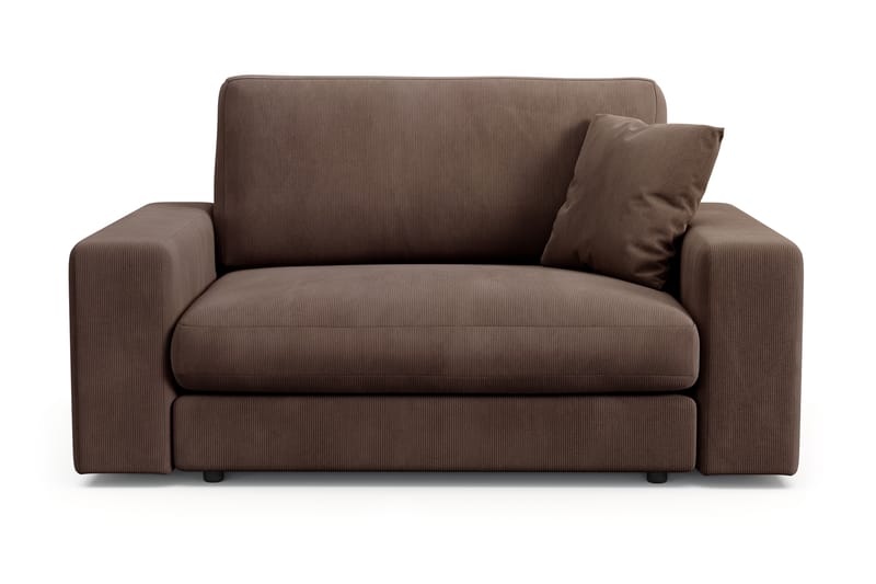 Arken Lyx Stor Djup Fåtölj i Manchester, Brun