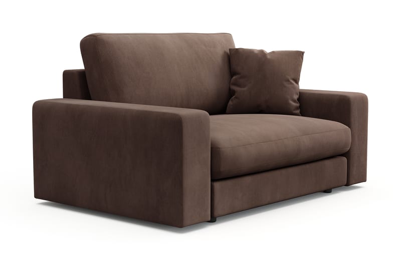 Arken Lyx Stor Djup Fåtölj i Manchester - Brun - Möbler - Stolar & fåtöljer - Fåtölj