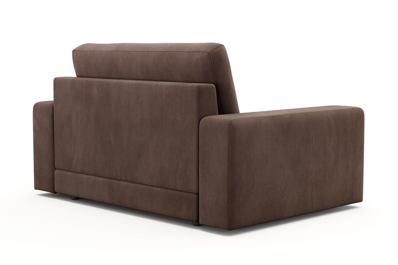 Arken Lyx Stor Djup Fåtölj i Manchester - Brun - Möbler - Stolar & fåtöljer - Fåtölj