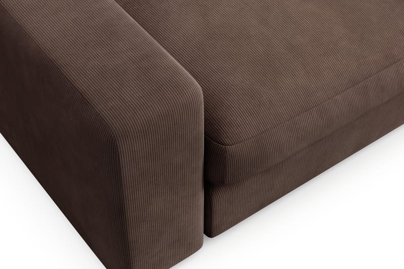 Arken Lyx Stor Djup Fåtölj i Manchester - Brun - Möbler - Stolar & fåtöljer - Fåtölj