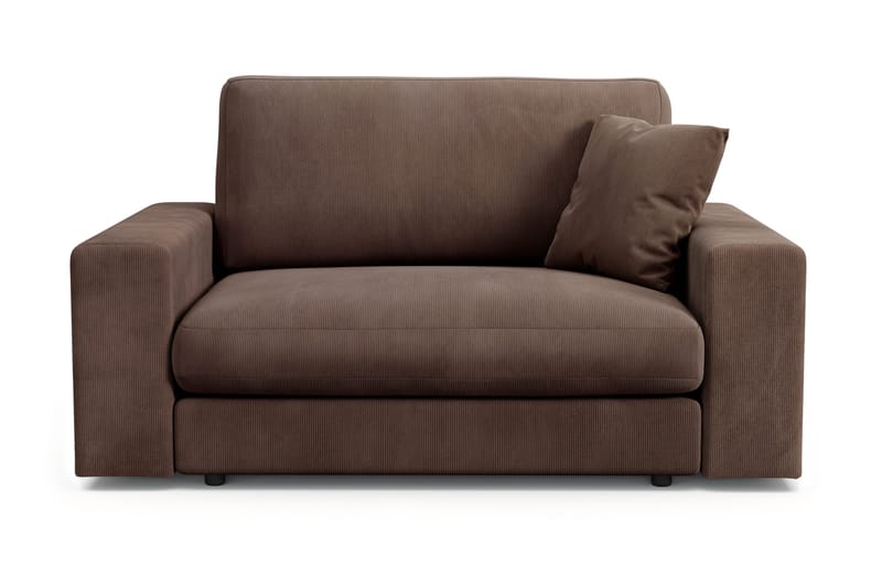 Arken Lyx Stor Djup Fåtölj i Manchester - Brun - Möbler - Stolar & fåtöljer - Fåtölj