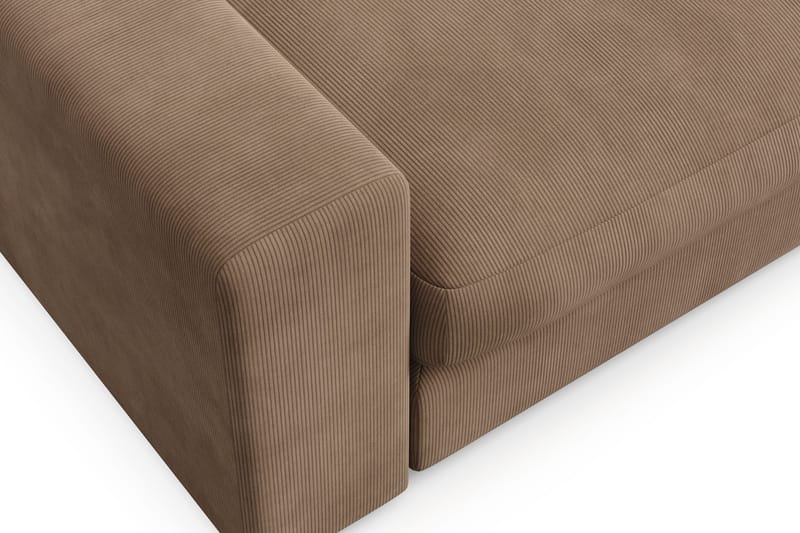 Arken Lyx Stor Djup Fåtölj i Manchester - Brun - Möbler - Stolar & fåtöljer - Fåtölj