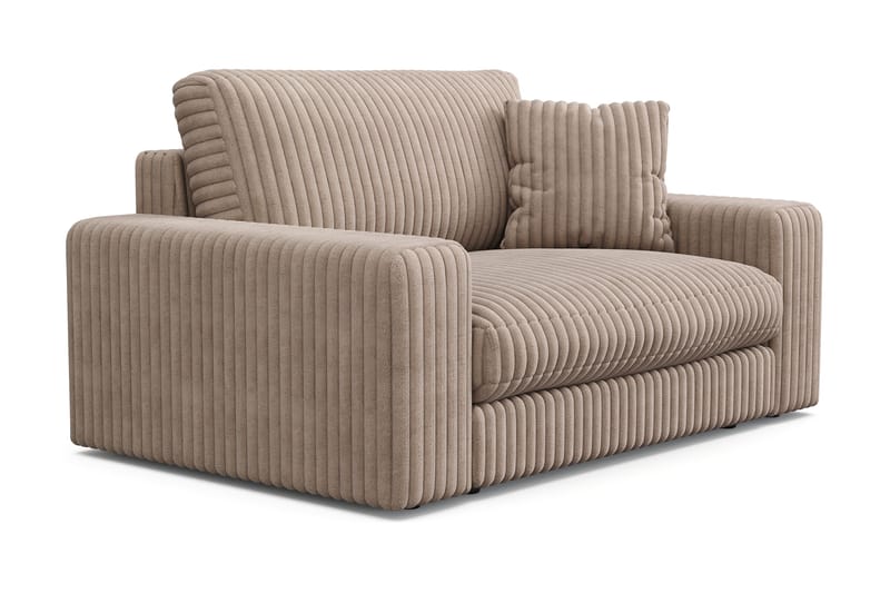 Arken Lyx Stor Djup Fåtölj i Manchester - Grå - Möbler - Stolar & fåtöljer - Fåtölj