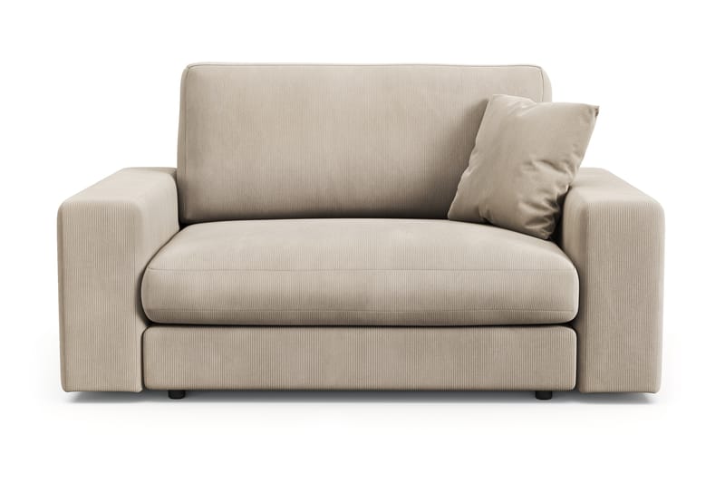 Arken Lyx Stor Djup Fåtölj i Manchester - Greige - Möbler - Stolar & fåtöljer - Fåtölj