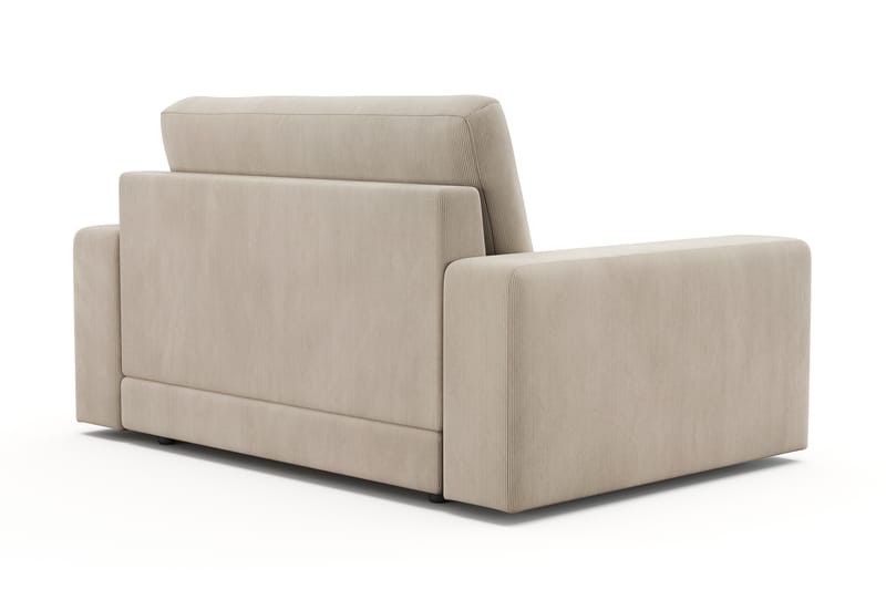 Arken Lyx Stor Djup Fåtölj i Manchester - Greige - Möbler - Stolar & fåtöljer - Fåtölj
