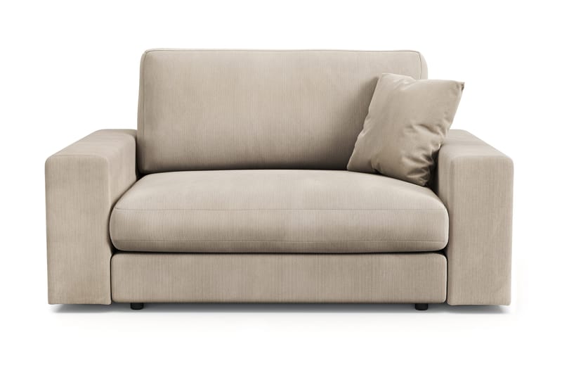 Arken Lyx Stor Djup Fåtölj i Manchester - Greige - Möbler - Stolar & fåtöljer - Fåtölj