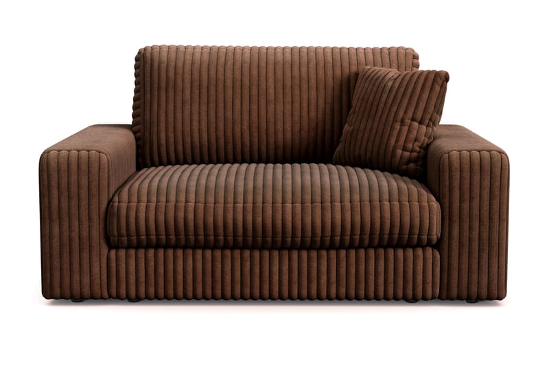 Arken Lyx Stor Djup Fåtölj i Manchester - Mörkbrun - Möbler - Stolar & fåtöljer - Fåtölj