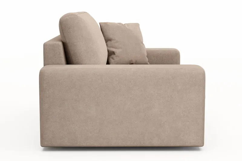 Arken Lyx Stor Djup Fåtölj i Tyg - Beige - Möbler - Stolar & fåtöljer - Fåtölj