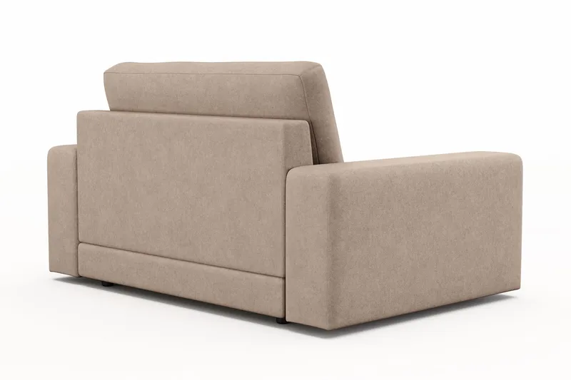 Arken Lyx Stor Djup Fåtölj i Tyg - Beige - Möbler - Stolar & fåtöljer - Fåtölj