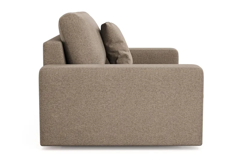 Arken Lyx Stor Djup Fåtölj i Tyg - Brun - Möbler - Stolar & fåtöljer - F åtölj