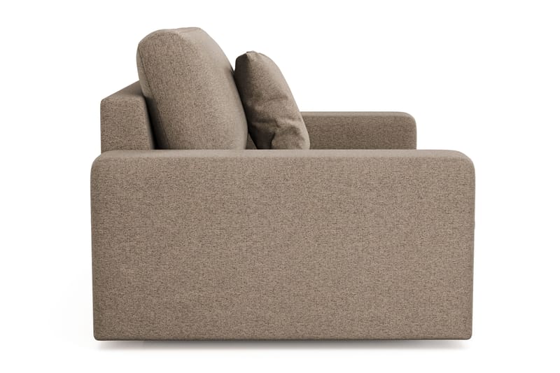 Arken Lyx Stor Djup Fåtölj i Tyg - Brun - Möbler - Stolar & fåtöljer - Fåtölj