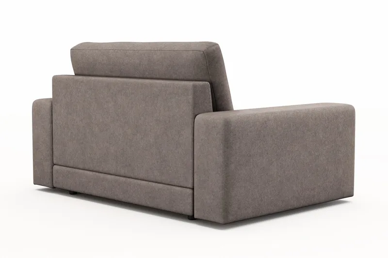 Arken Lyx Stor Djup Fåtölj i Tyg - Brun - Möbler - Stolar & fåtöljer - Fåtölj