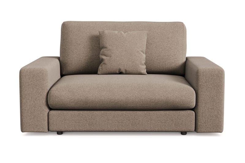 Arken Lyx Stor Djup Fåtölj i Tyg - Brun - Möbler - Stolar & fåtöljer - Fåtölj