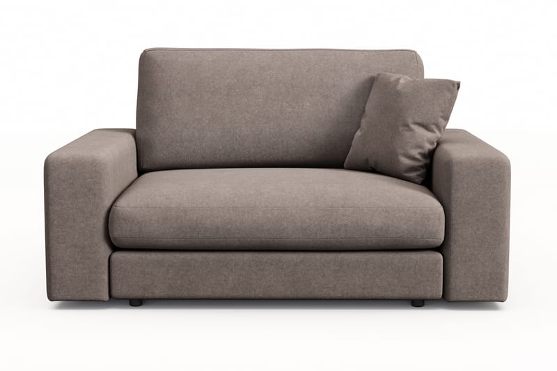 Arken Lyx Stor Djup Fåtölj i Tyg, Brun