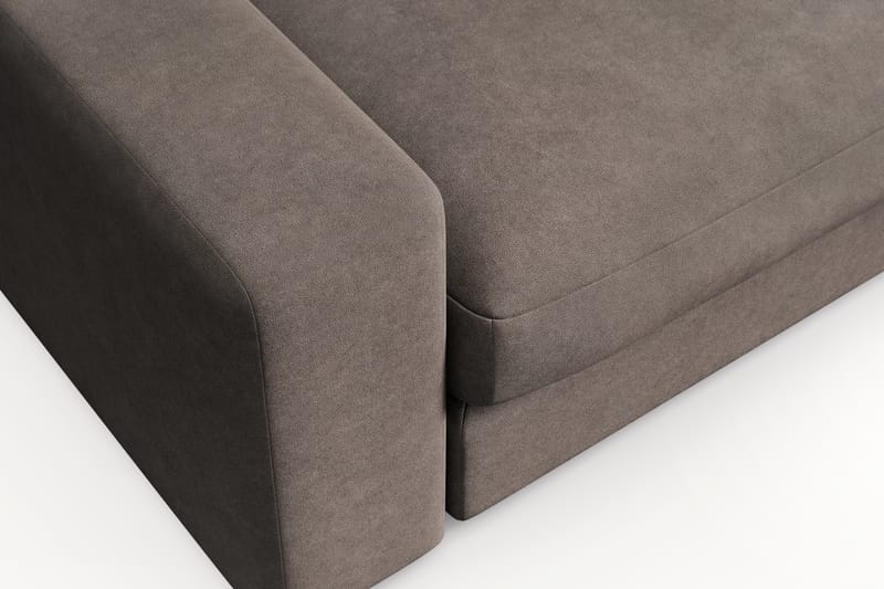 Arken Lyx Stor Djup Fåtölj i Tyg - Brun - Möbler - Stolar & fåtöljer - Fåtölj