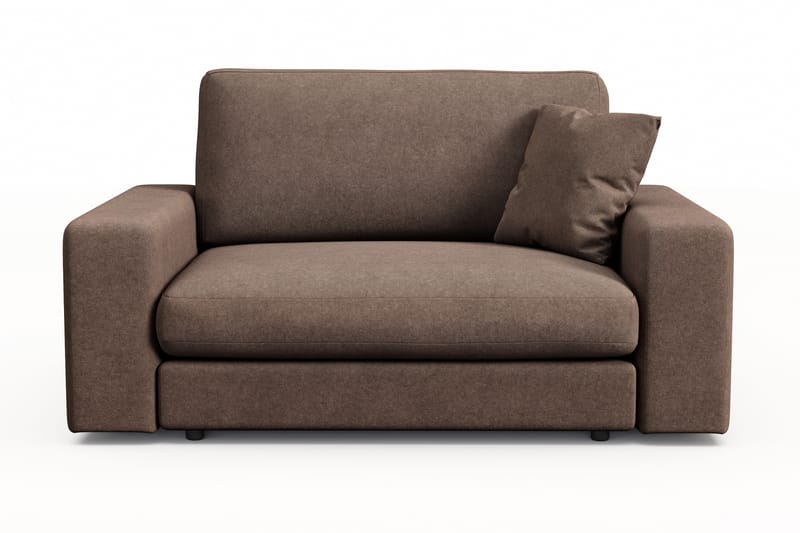 Arken Lyx Stor Djup Fåtölj i Tyg - Brun - Möbler - Stolar & fåtöljer - Fåtölj