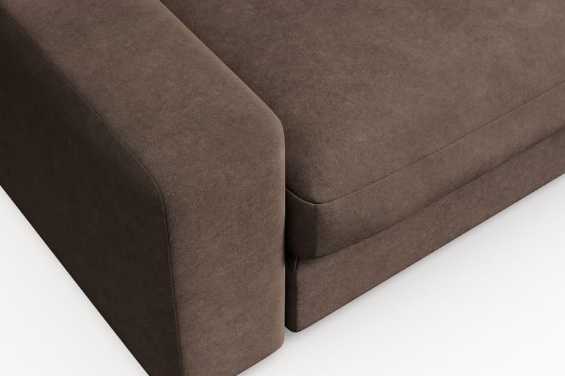 Arken Lyx Stor Djup Fåtölj i Tyg - Brun - Möbler - Stolar & fåtöljer - Fåtölj