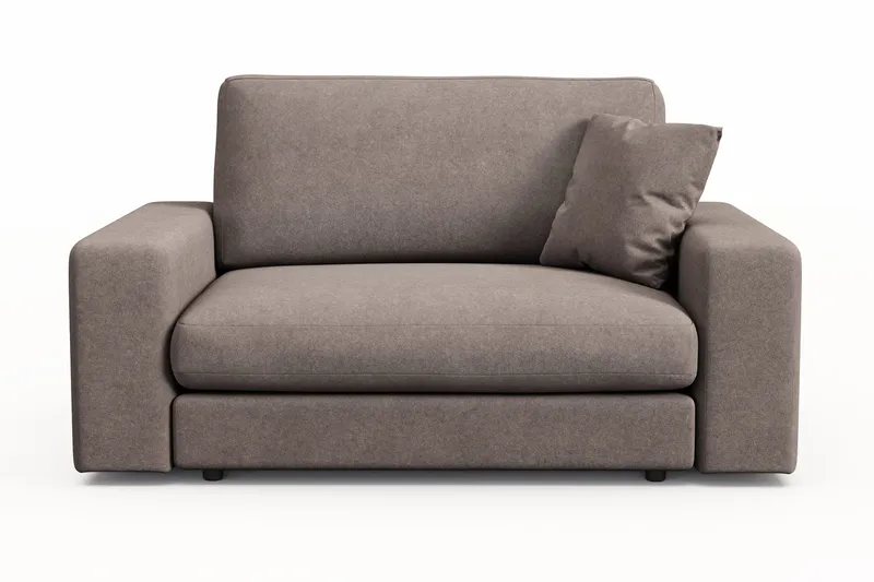 Arken Lyx Stor Djup Fåtölj i Tyg - Brun - Möbler - Stolar & fåtöljer - Fåtölj