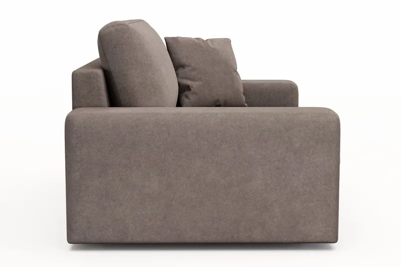 Arken Lyx Stor Djup Fåtölj i Tyg - Brun - Möbler - Stolar & fåtöljer - Fåtölj