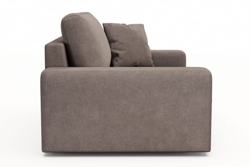 Arken Lyx Stor Djup Fåtölj i Tyg - Brun - Möbler - Stolar & fåtöljer - Fåtölj