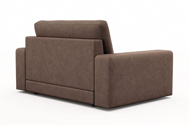 Arken Lyx Stor Djup Fåtölj i Tyg - Brun - Möbler - Stolar & fåtöljer - Fåtölj