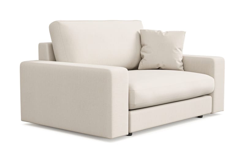 Arken Lyx Stor Djup Fåtölj i Tyg - Ljusbeige - Möbler - Stolar & fåtöljer - Fåtölj