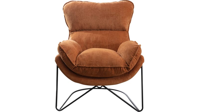 Artemis Fåtölj i tyg - Ockra - Möbler - Stolar & fåtöljer - Fåtölj