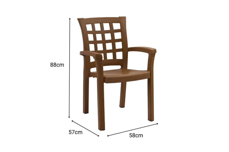 Athodna Matstol - Brun - Möbler - Stolar & fåtöljer - Matstol & köksstol