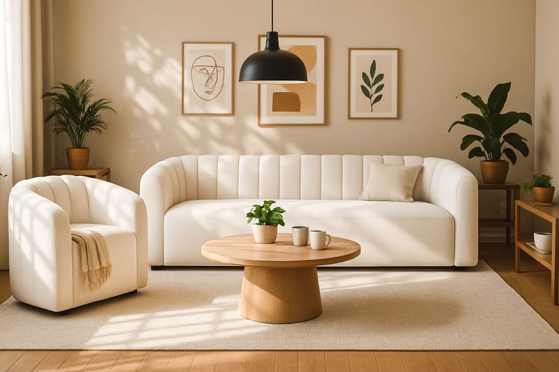 Avadala Fåtölj - Beige - Möbler - Stolar & fåtöljer - Fåtölj