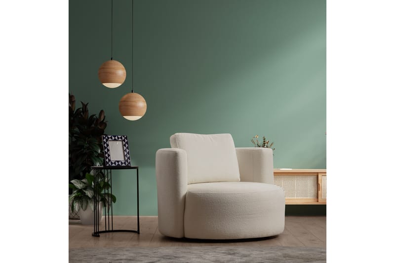 Azoula Fåtölj - Beige - Möbler - Stolar & fåtöljer - Fåtölj