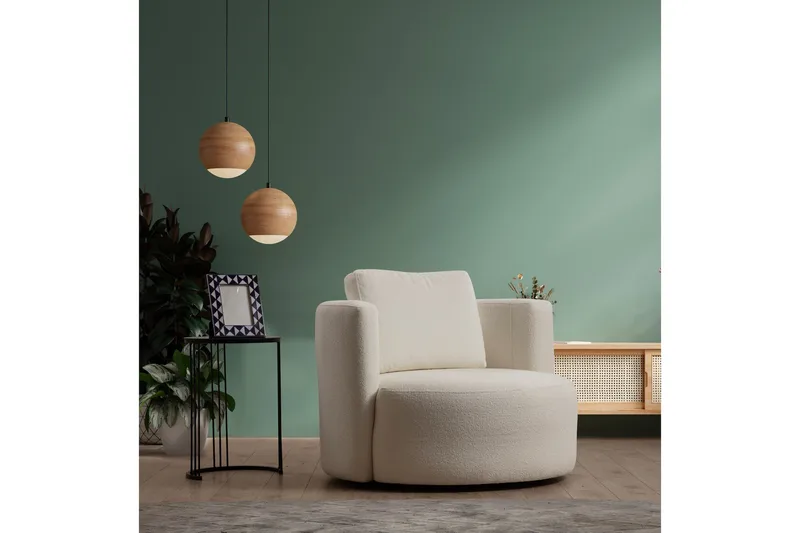 Azoula Fåtölj - Beige - Möbler - Stolar & fåtöljer - Fåtölj