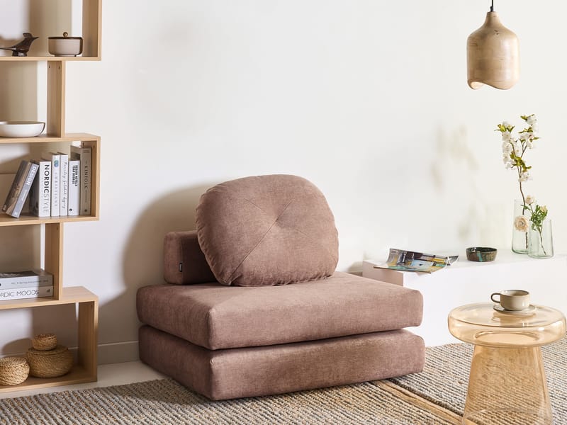Bäddsoffa Olden - Brun - Möbler - Soffa - Bäddsoffa - Bäddsoffa framåtbäddad