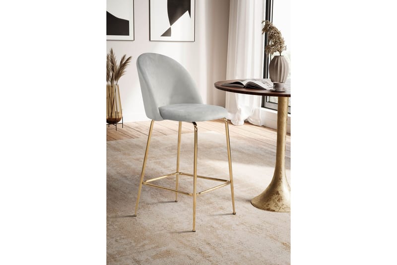Babbi Barstol 102 cm - Ljusgrå - Möbler - Stolar & fåtöljer - Barstol & barpall