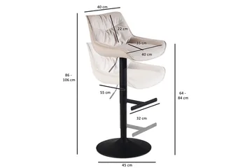 Bacchi Barstol 106 cm - Beige - Möbler - Stolar & fåtöljer - Barstol & barpall