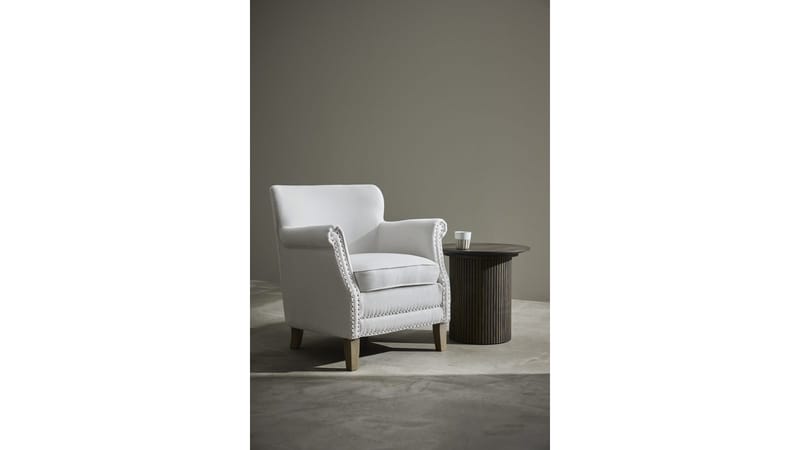 Baron Fåtölj i Tyg - Beige - Möbler - Stolar & fåtöljer - Fåtölj