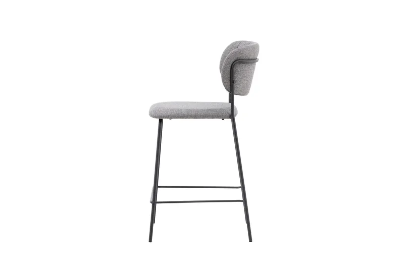 Barstol Bell Matstol Grå Grey - Möbler - Stolar & fåtöljer - Barstol & barpall