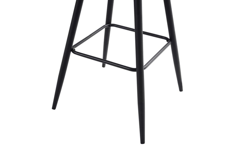 Barstol Casmalia set om 2 Beige/svart - Beige/svart - Möbler - Stolar & fåtöljer - Barstol & barpall