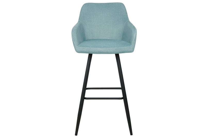 Barstol Casmalia set om 2 Blå-Svart - Blå-Svart - Möbler - Stolar & fåtöljer - Barstol & barpall