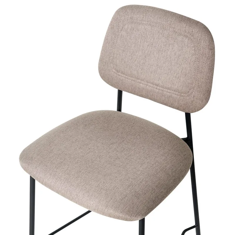 Barstol Duette 2-pack - Beige, svart - Möbler - Stolar & fåtöljer - Barstol & barpall