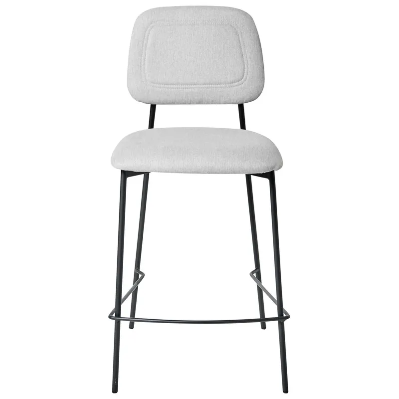 Barstol Duette 2-pack - Grå, svart - Möbler - Stolar & fåtöljer - Barstol & barpall