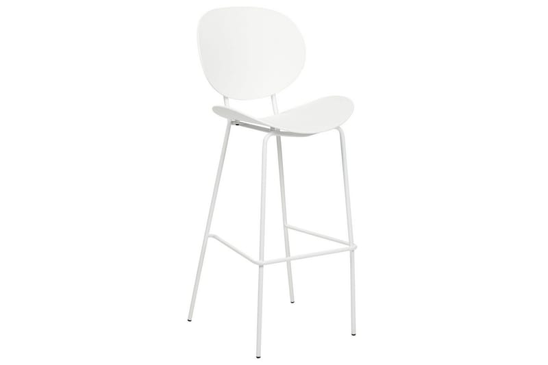 Barstol Shonto set om 2 Vit - Vit - Möbler - Stolar & fåtöljer - Barstol & barpall