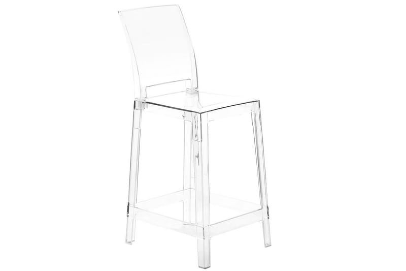 Barstol Wellington set om 2 Transparent - Transparent - Möbler - Stolar & fåtöljer - Barstol & barpall