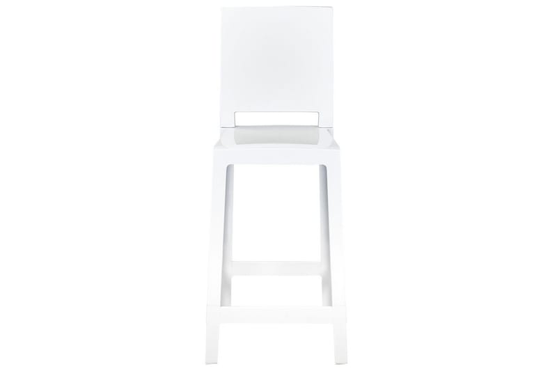 Barstol Wellington set om 2 Vit - Vit - Möbler - Stolar & fåtöljer - Barstol & barpall