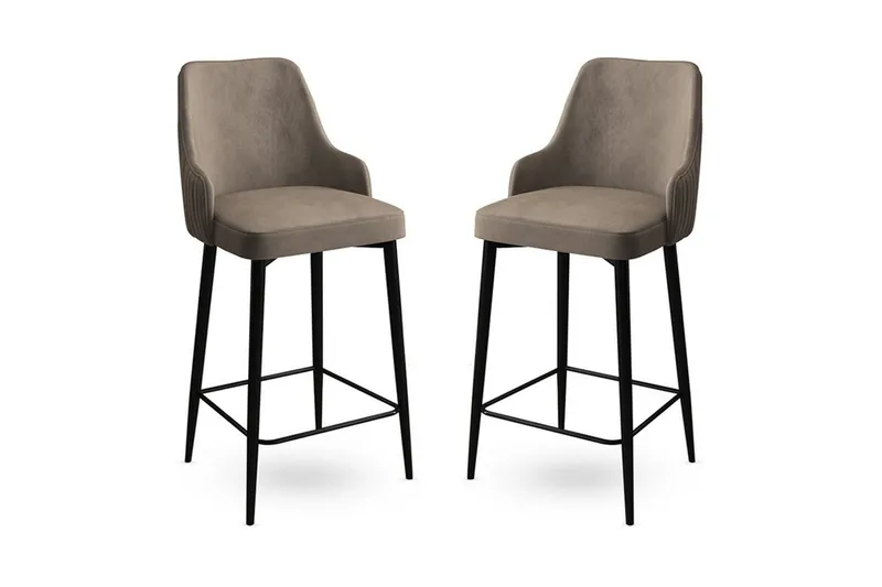 Barstol Ydra Cappuccino / svart - Cappuccino / svart - Möbler - Stolar & fåtöljer - Barstol & barpall